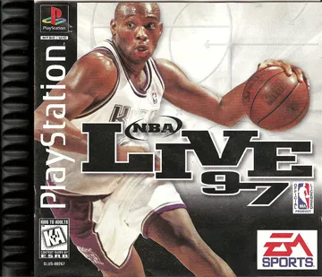 NBA Live 97 (US) box cover front